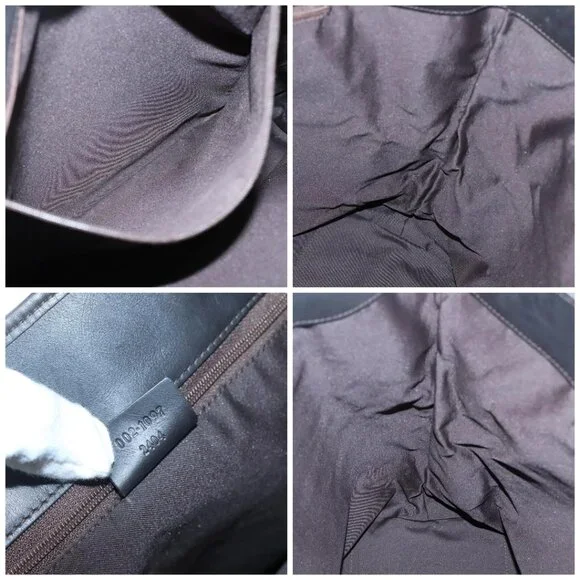 GUCCI GG Canvas Tote Bag Beige Gold 002 1097 2404 Auth 141857 - Picture 15 of 16